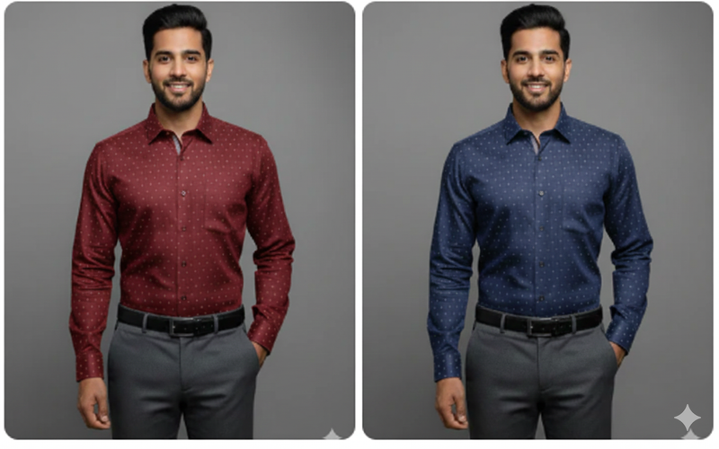 President print shirt