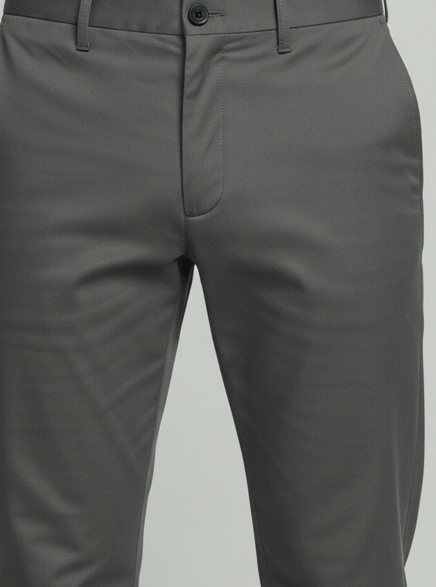 Premium 419 Grey Men’s Cotton Pants | Luxury Leisurewear Comfort