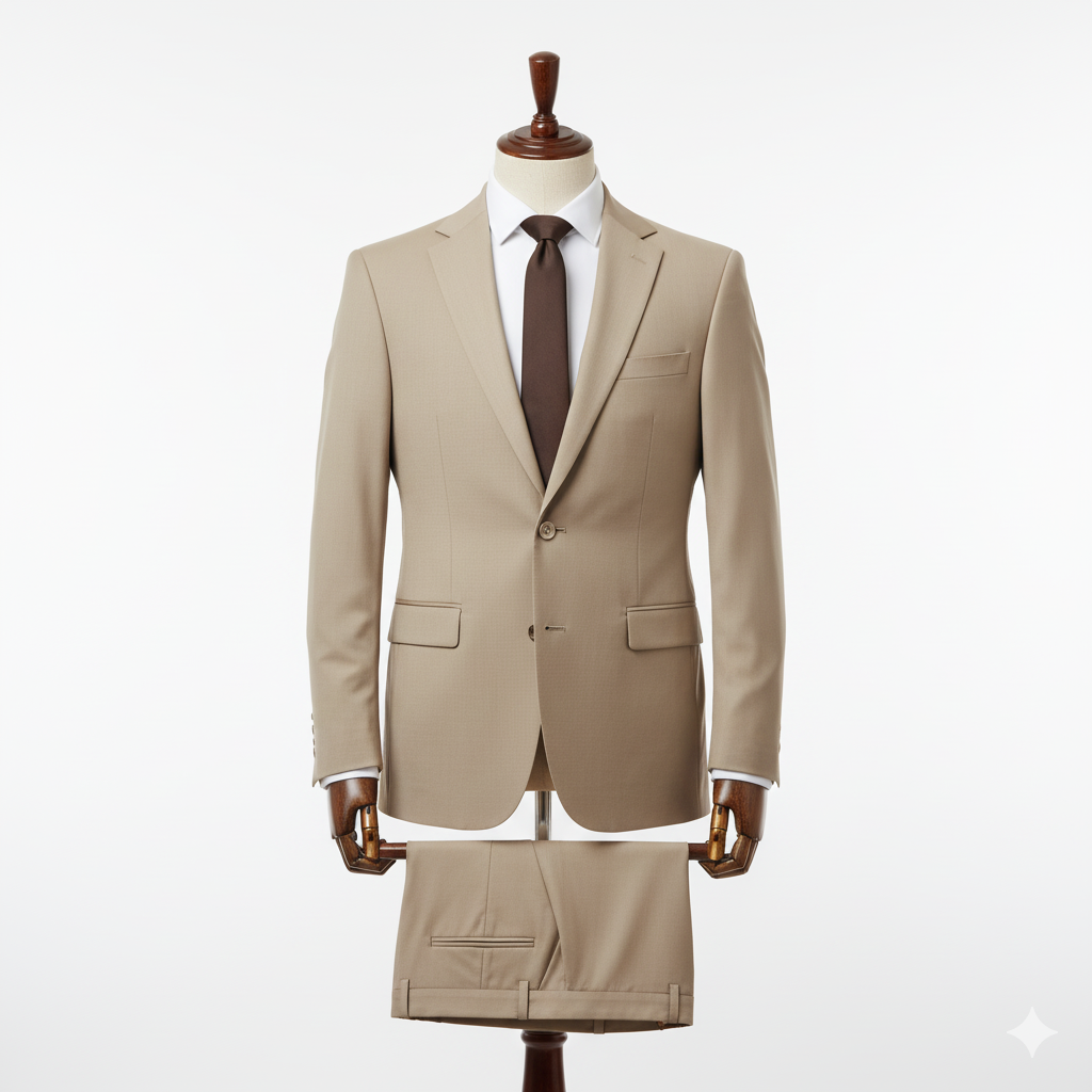 Exclusive Premium Beige Suits for Men | Formal Elegant Attire