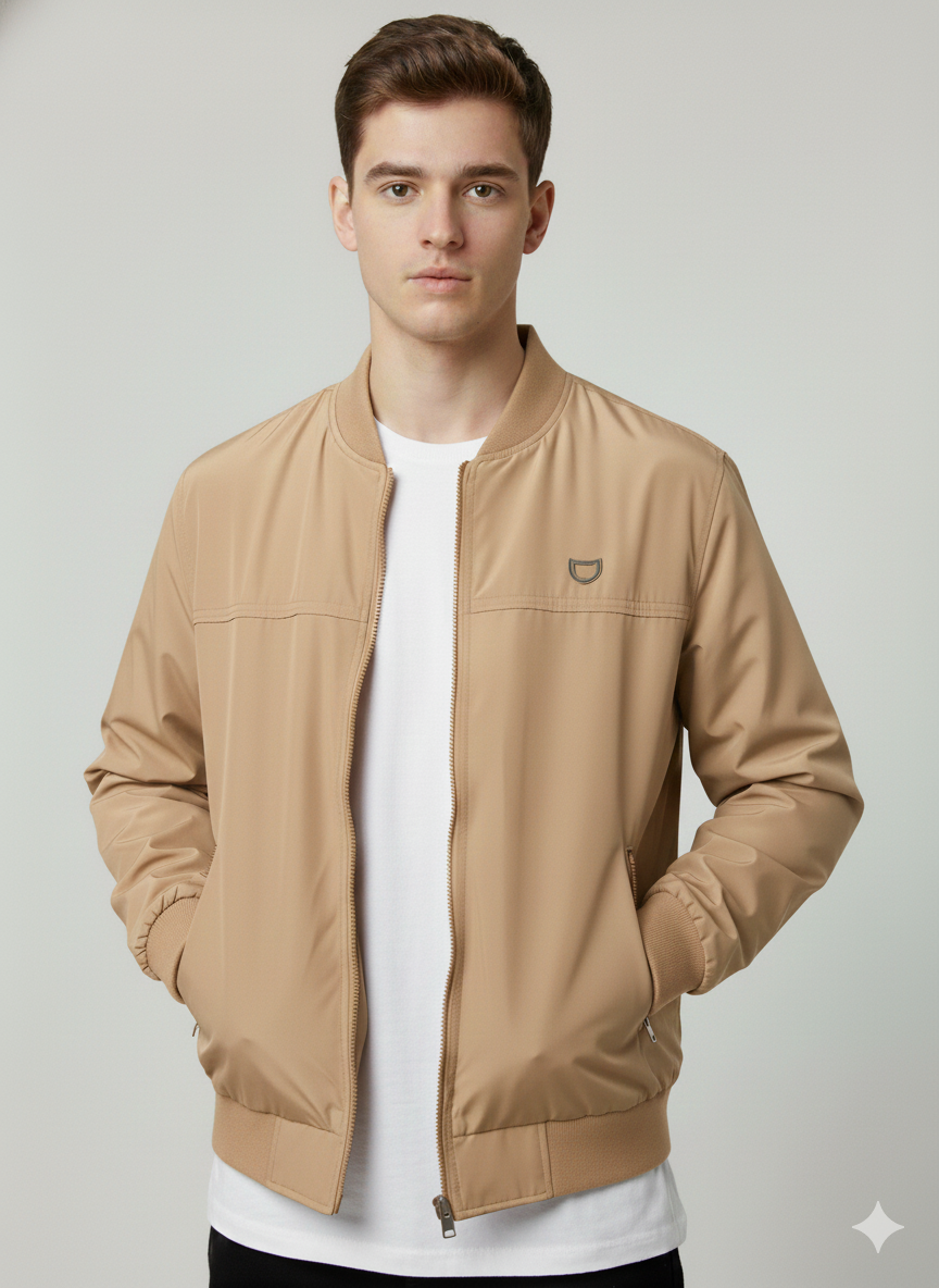 Premium 613 Sand Double-Sided Men’s Jacket | Luxury Leisurewear Outerwear