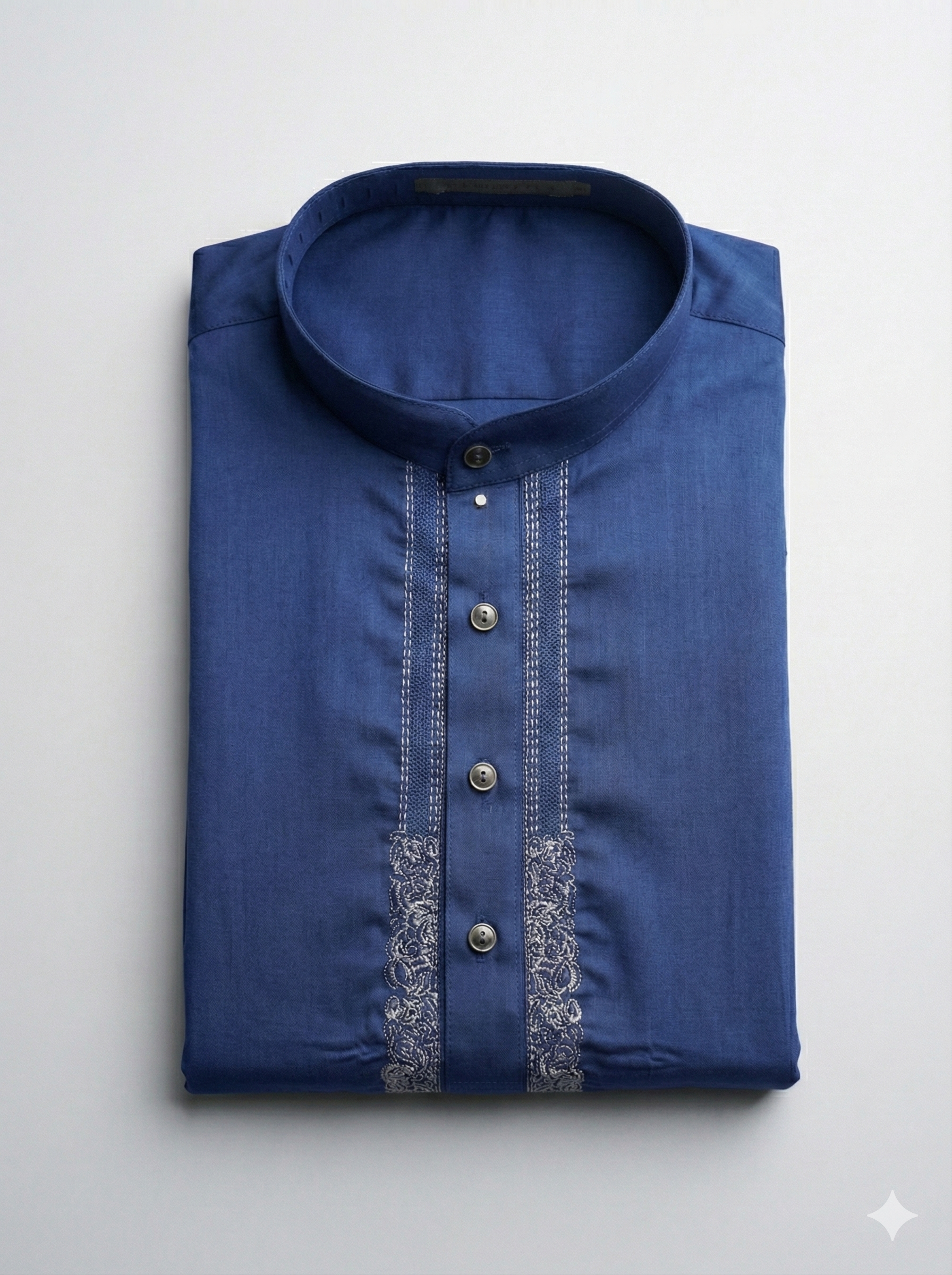 Exclusive Premium Blue Men’s Kurta – Embroidered Ethnic Wear for Stylish Occasions