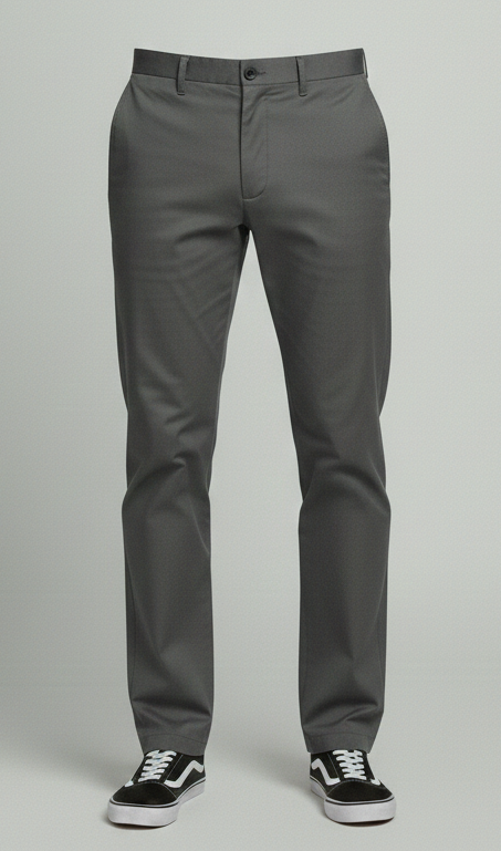 Premium 419 Grey Men’s Cotton Pants | Luxury Leisurewear Comfort
