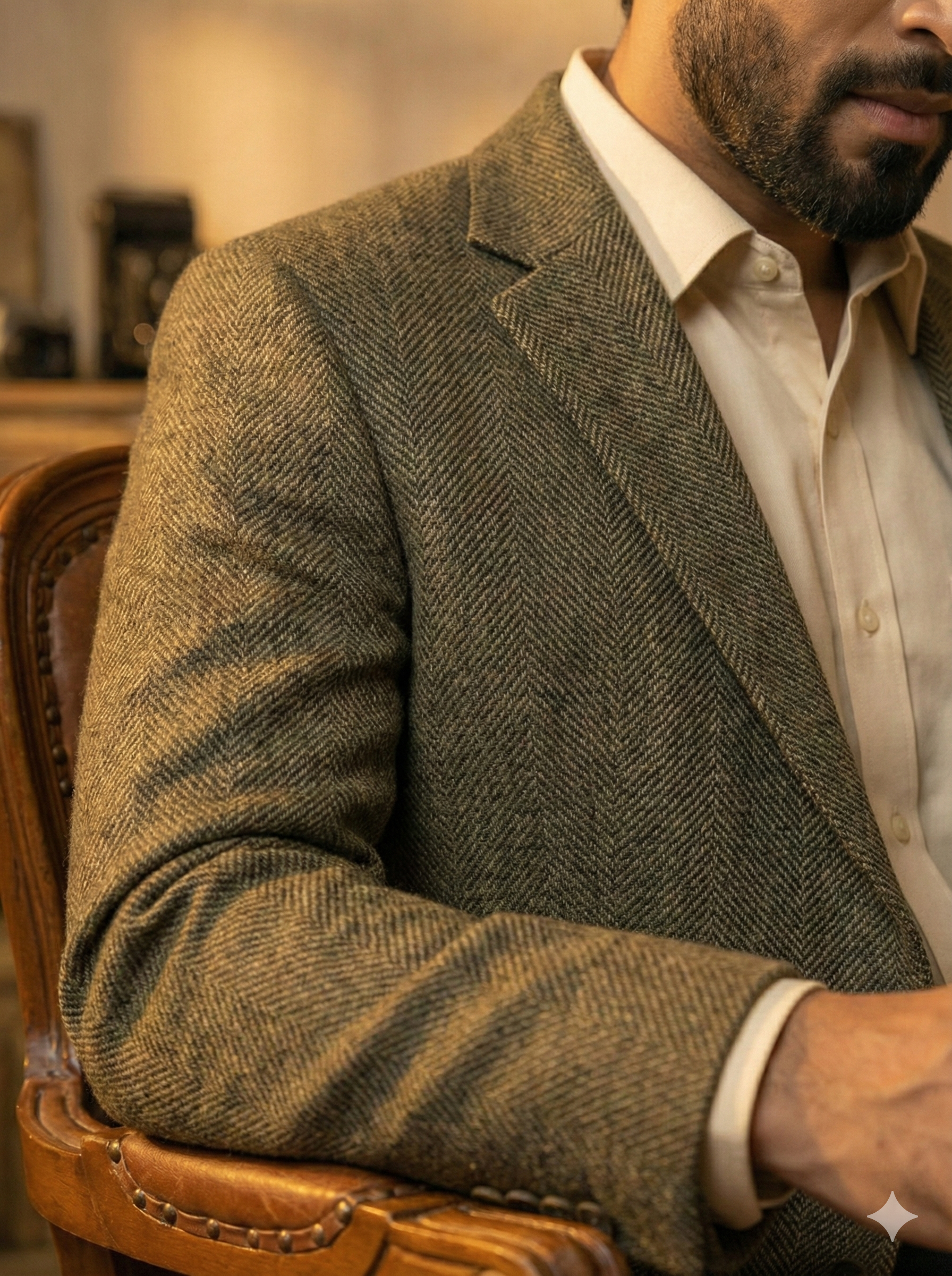 HB Brown Blazer for Men | Formal Brown Blazer | Premium Tailored Fit