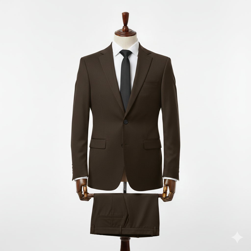 Exclusive Premium Dark Brown Suits for Men | Formal Luxury Attire