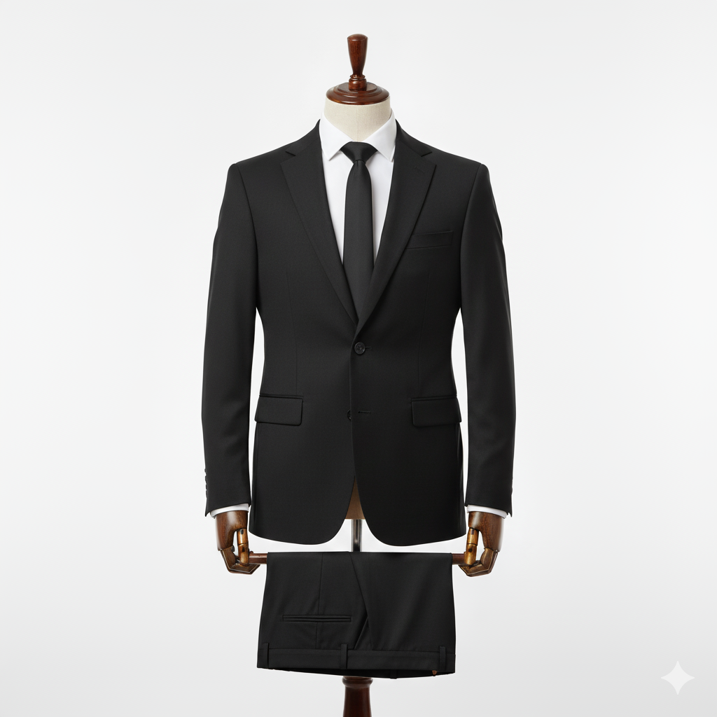 Exclusive Premium Black Suit – Formal Elegance for Men