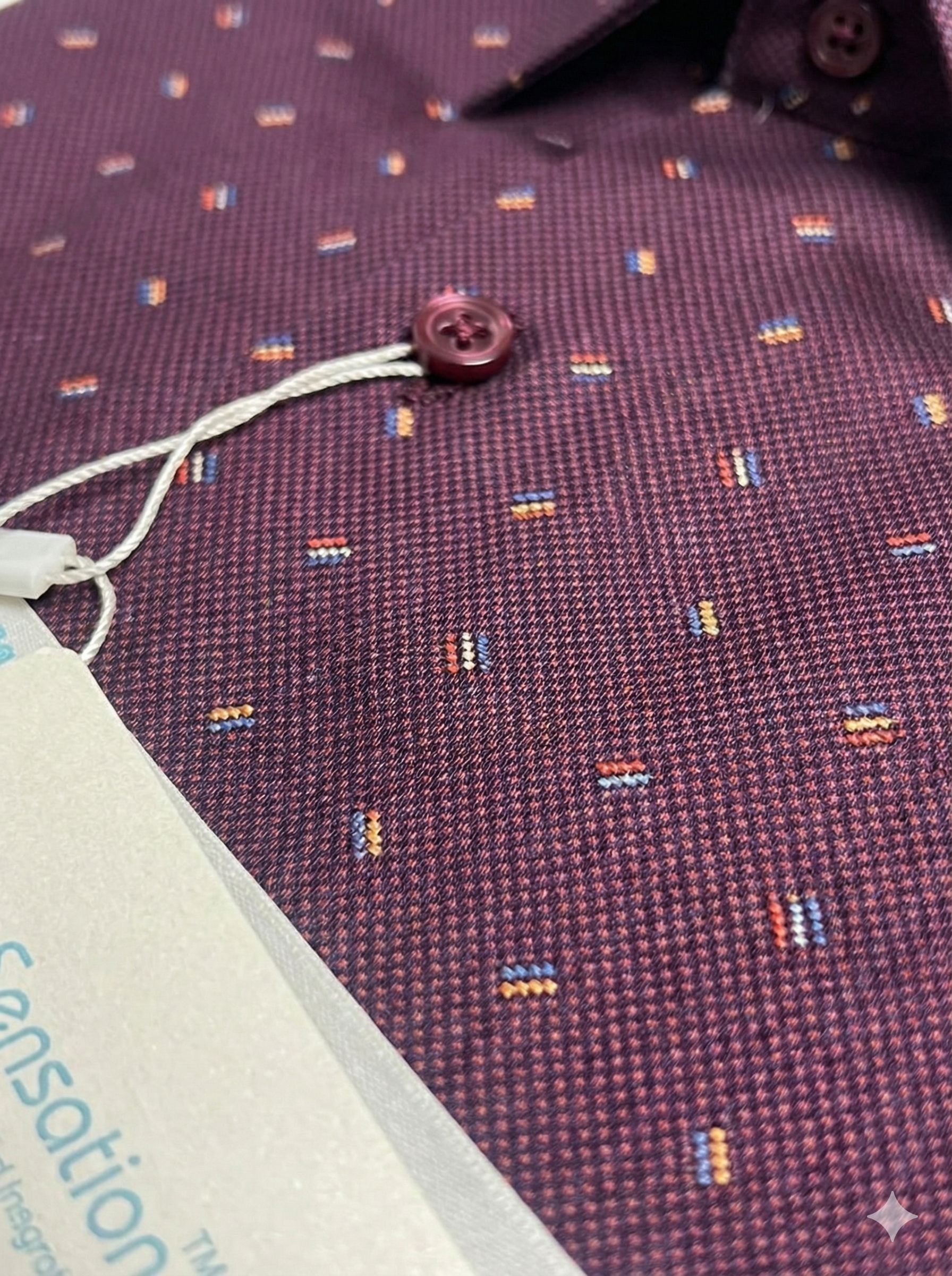 Premium President Printed Shirt PP04 Dark Purple | Men’s Shirt