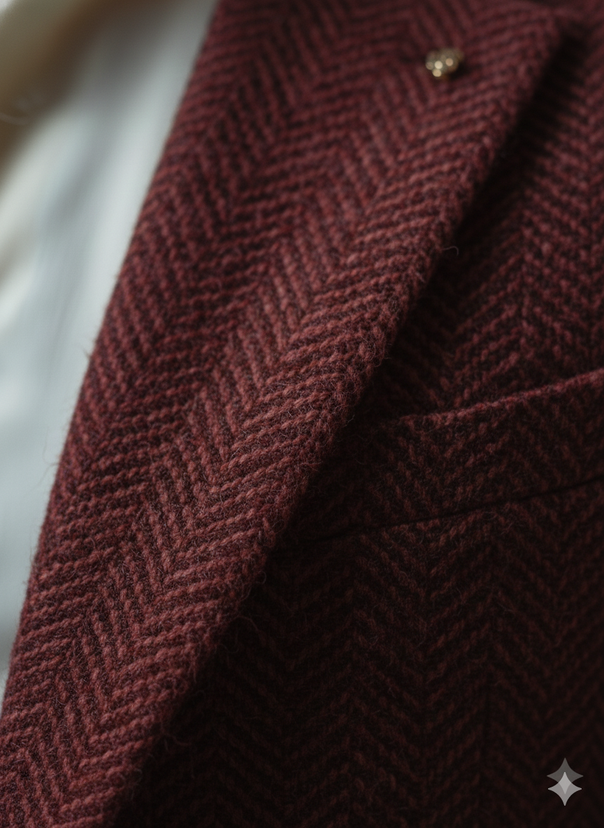 HB Maroon Blazer for Men | Formal Maroon Blazer | Tailored Premium Fit