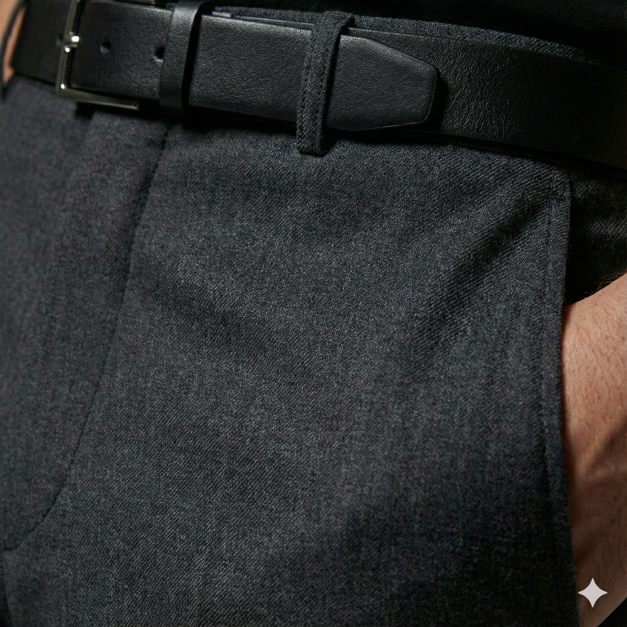 Dark Grey Dress Pants for Men | Formal Trousers | Tailored Premium Fit