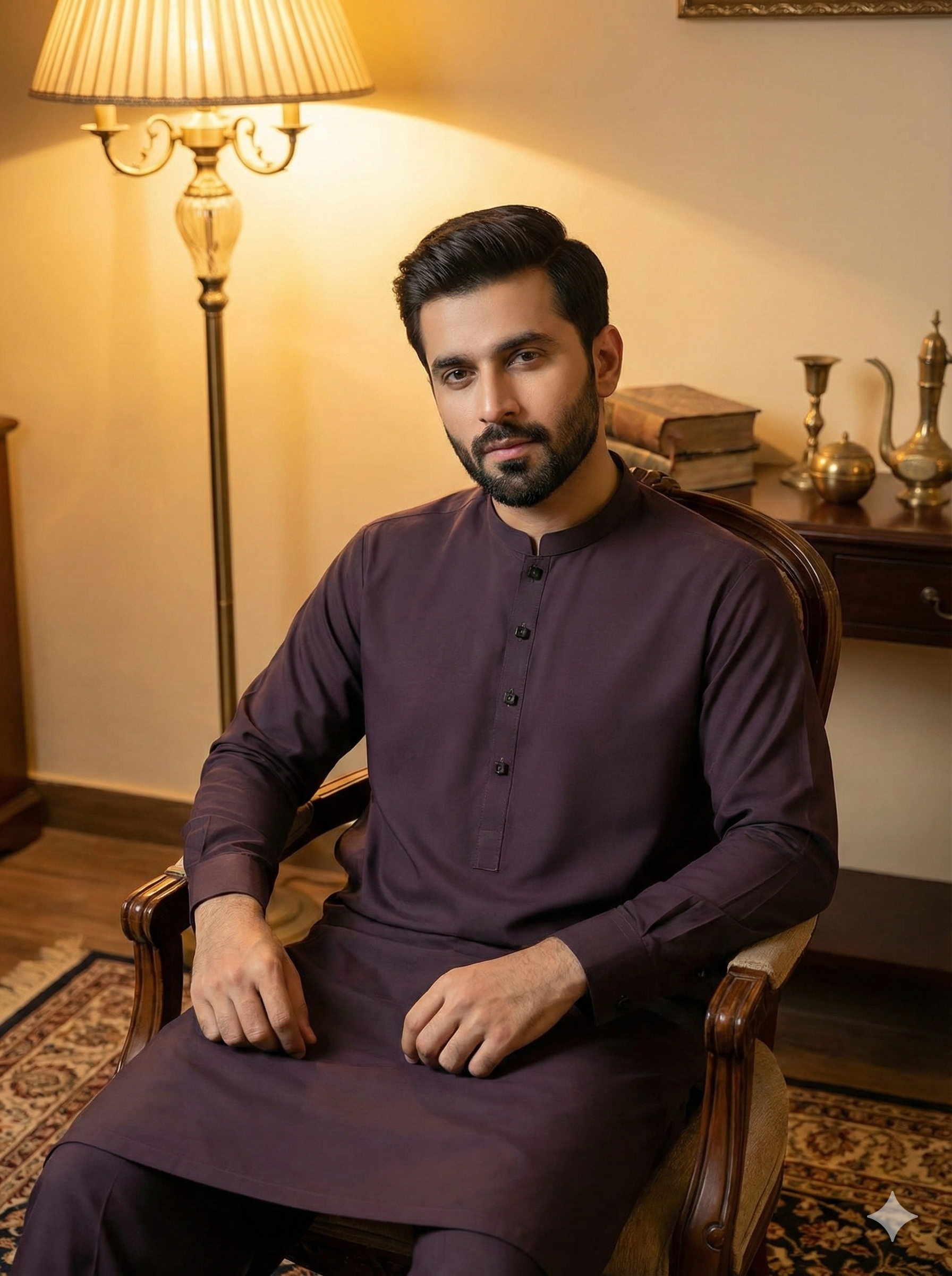 Exclusive Premium Maroon Shalwar Kameez for Men | Ethnic Wear | Elegant Festive Outfit(FM(BB))