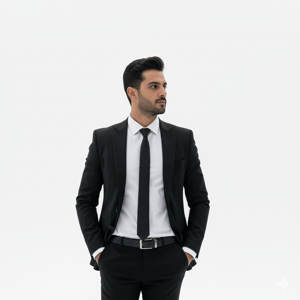 Exclusive Premium Black Suit – Formal Elegance for Men