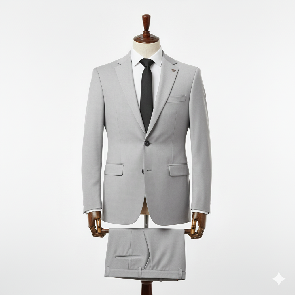 Exclusive Premium Light Grey Formal Suits for Men | Elegant & Tailored