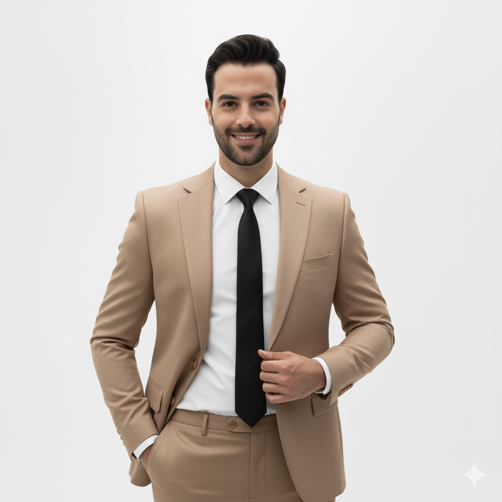 Exclusive Premium Beige Suits for Men | Formal Elegant Attire