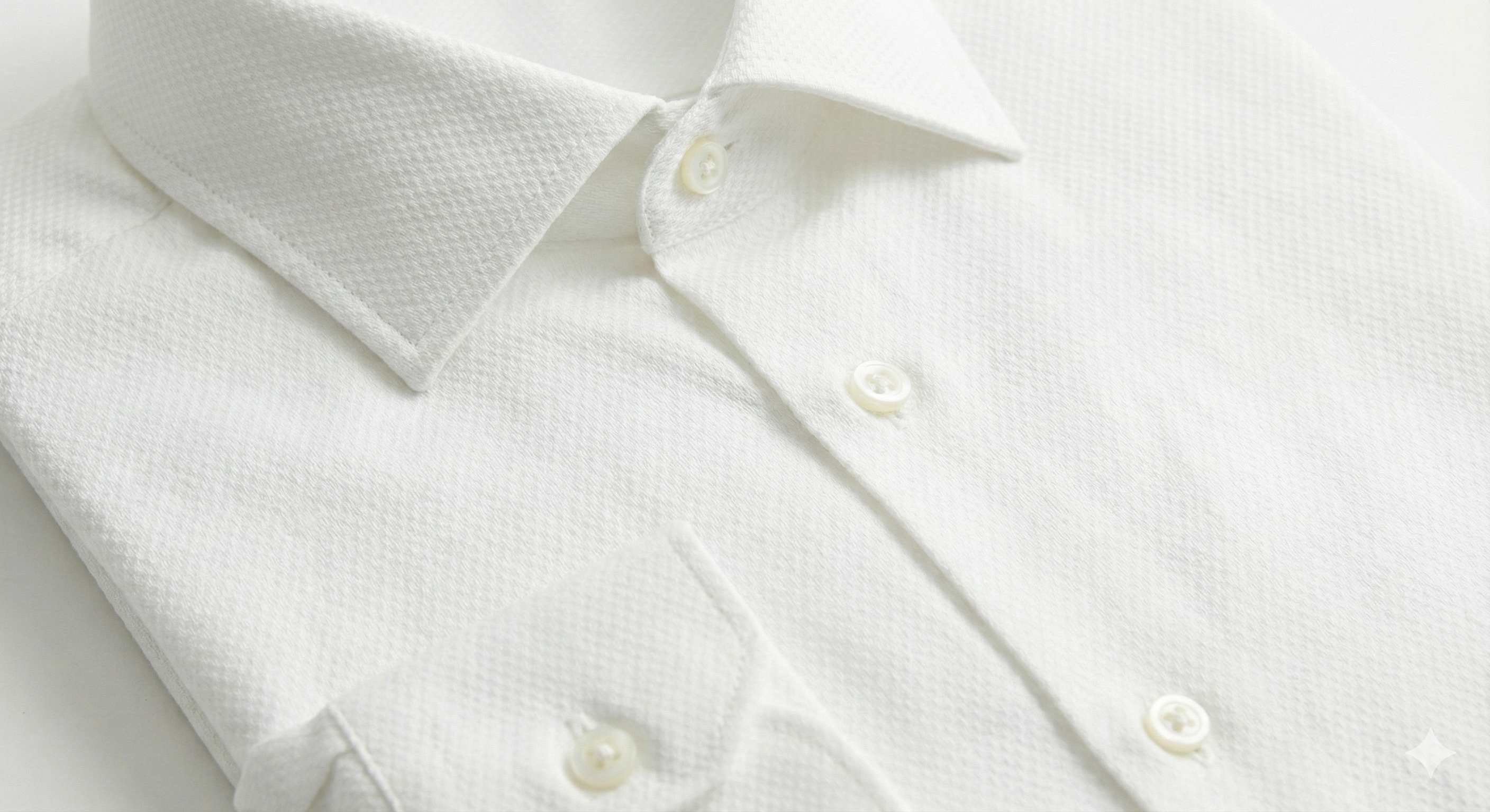 Luxury White Collar Shirt for Men | Premium Formal Dress Shirt 6909